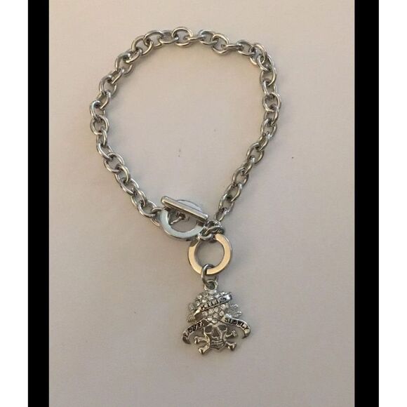 3Ct. Two-Tone Bead Genuine Oval Amethyst Gemstone Ring #9 - Picture 4 of 4